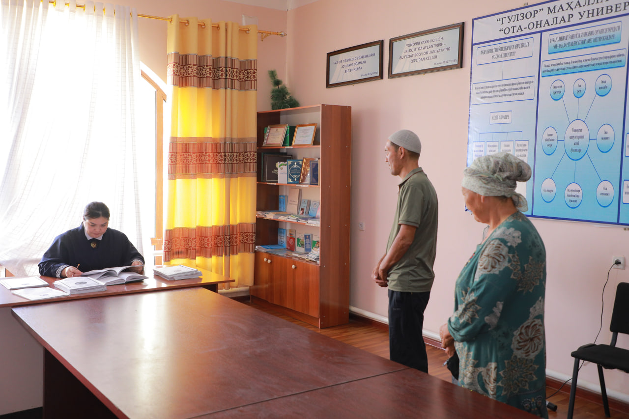 Sayyor sud majlisida maʼmuriy huquqbuzarlikka oid 20 ta ish koʻrib chiqildi