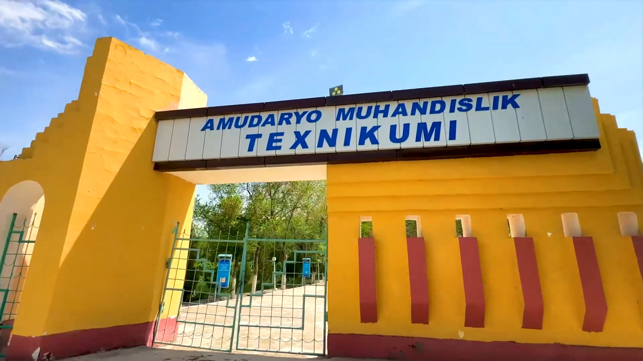 Amudaryo muhandislik-texnologiyalar texnikumida 9-sinf bitir