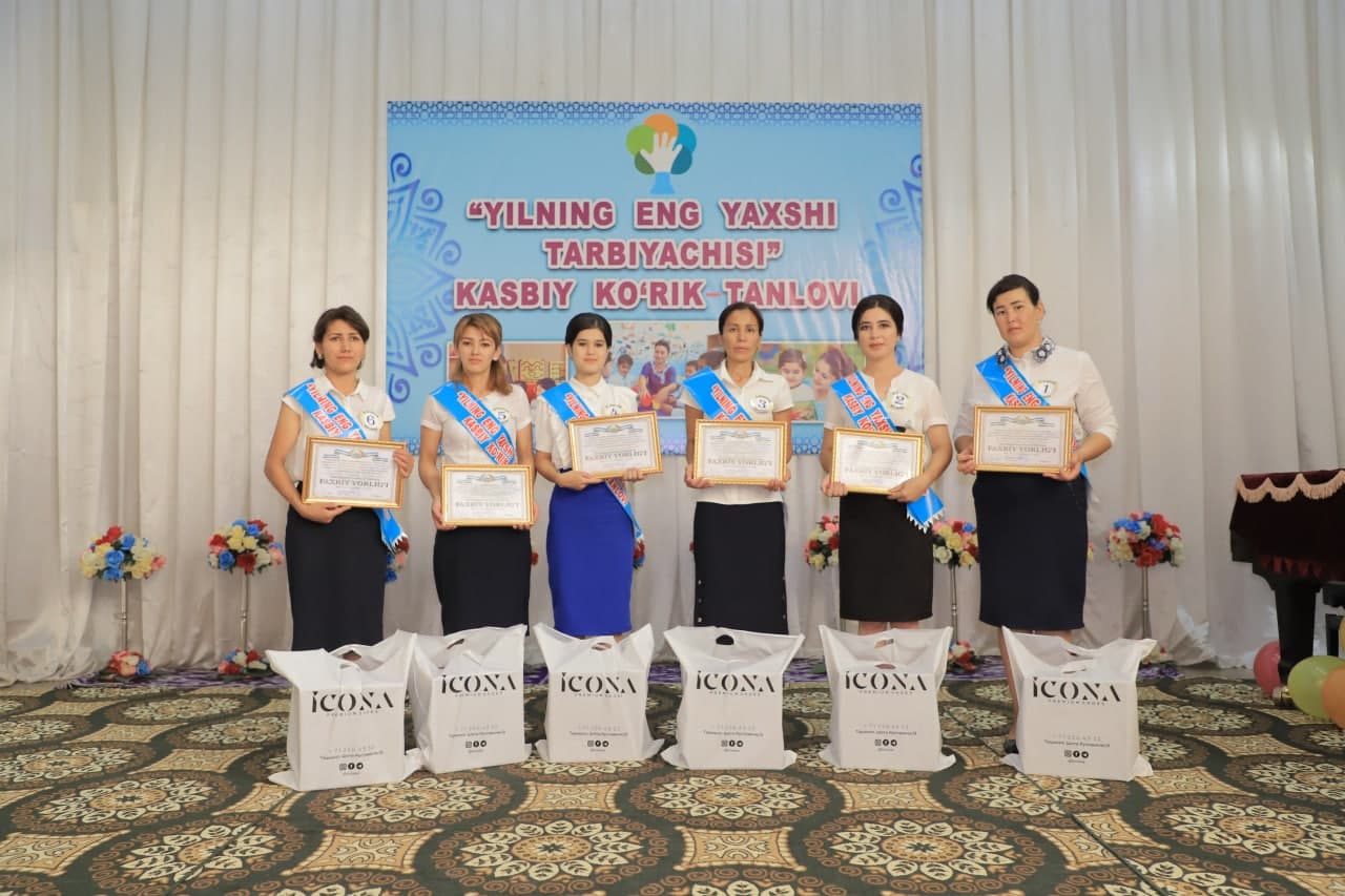 “Yilning eng yaxshi tarbiyachisi” kasbiy koʻrik tanlovining 