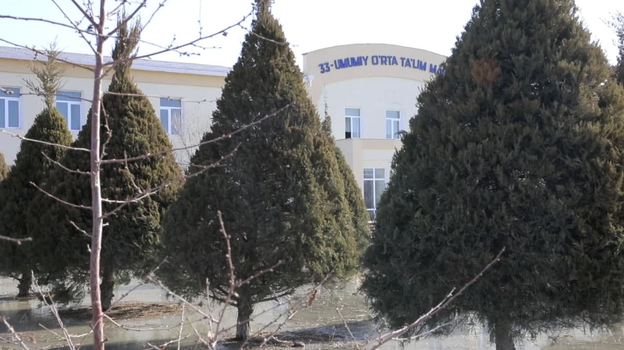 MAKTAB ATROFI YaShIL MAKONGA AYLANTIRILMOQDA