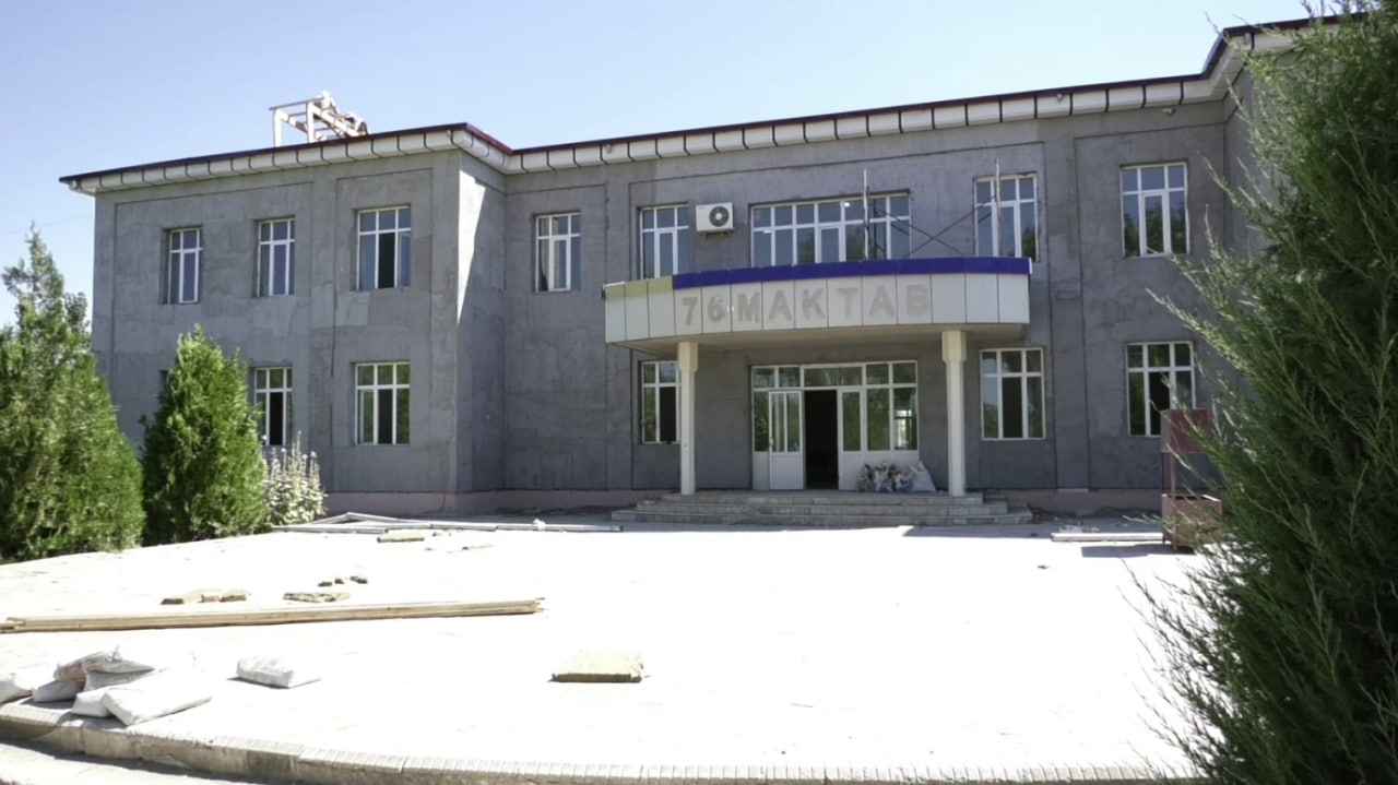 76-SONLI MAKTAB ASOSIY BINOSI REKONSTRUKTsIYa QILINIB, 360-O