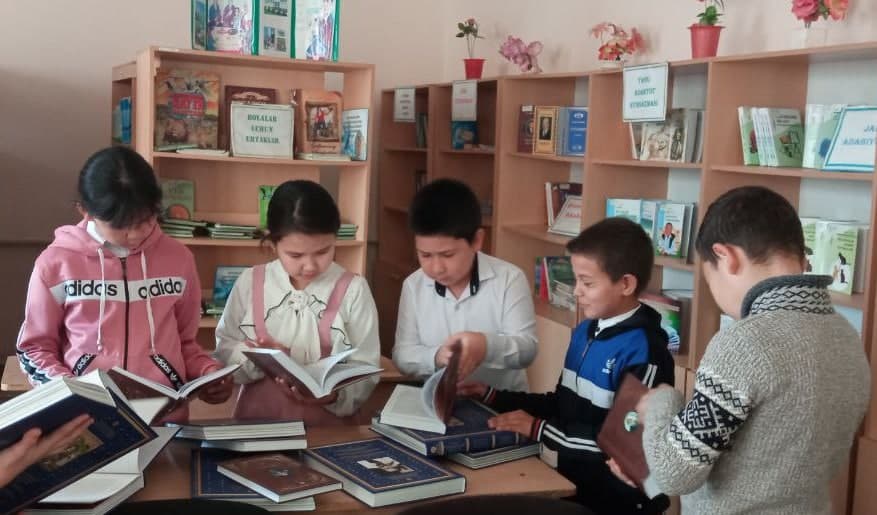 36-SONLI MAKTABDA KITOBXONLIK HAFTALIGI DOIRASIDAGI TADBIRLA