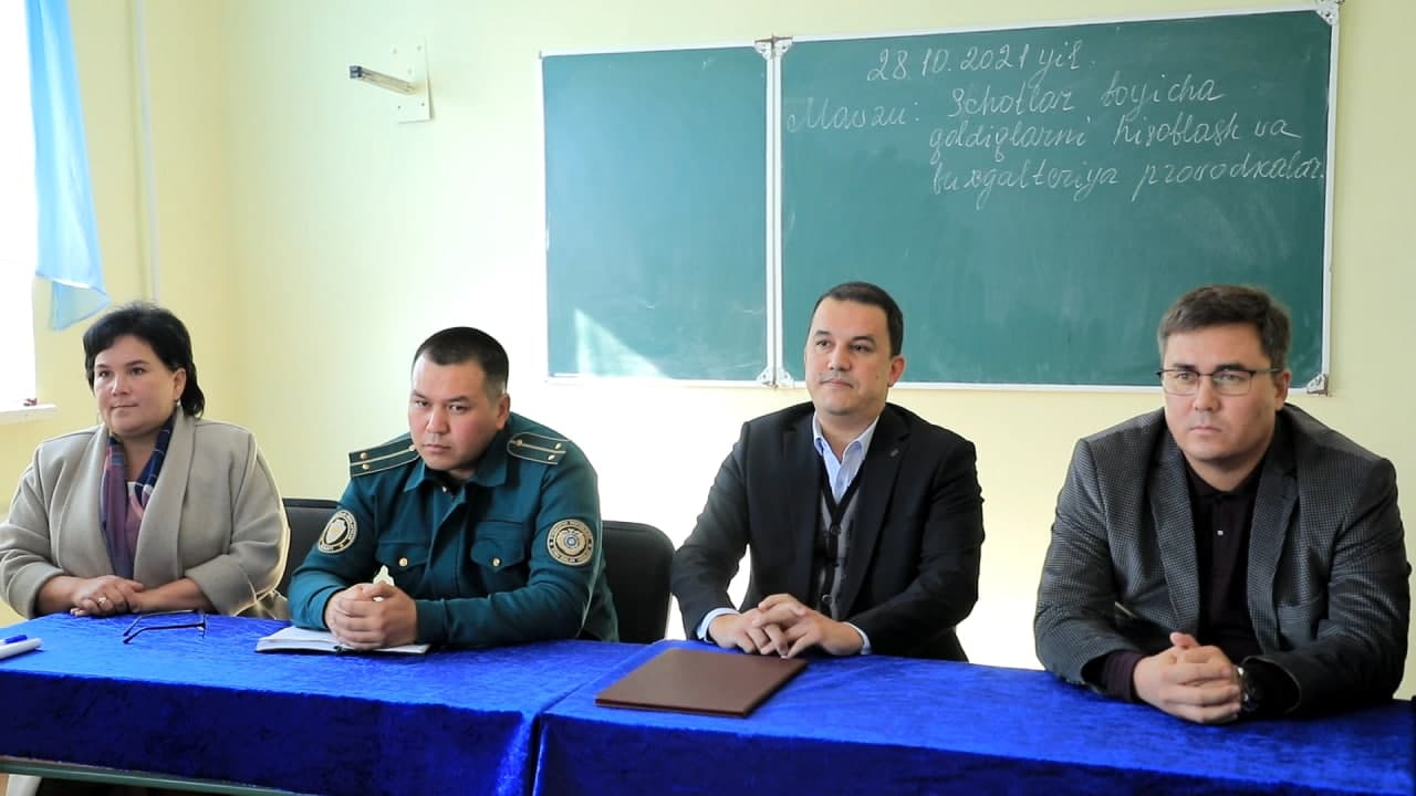 Ҳуқуқни муҳофаза қилувчи органлар масъуллари ёшлар билан учр