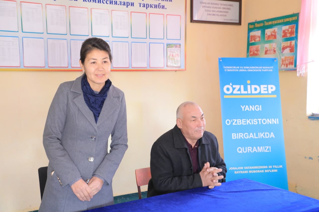 Tadbirkorlar va ishbilarmonlar harakati OʻzLiDeP tashkil top