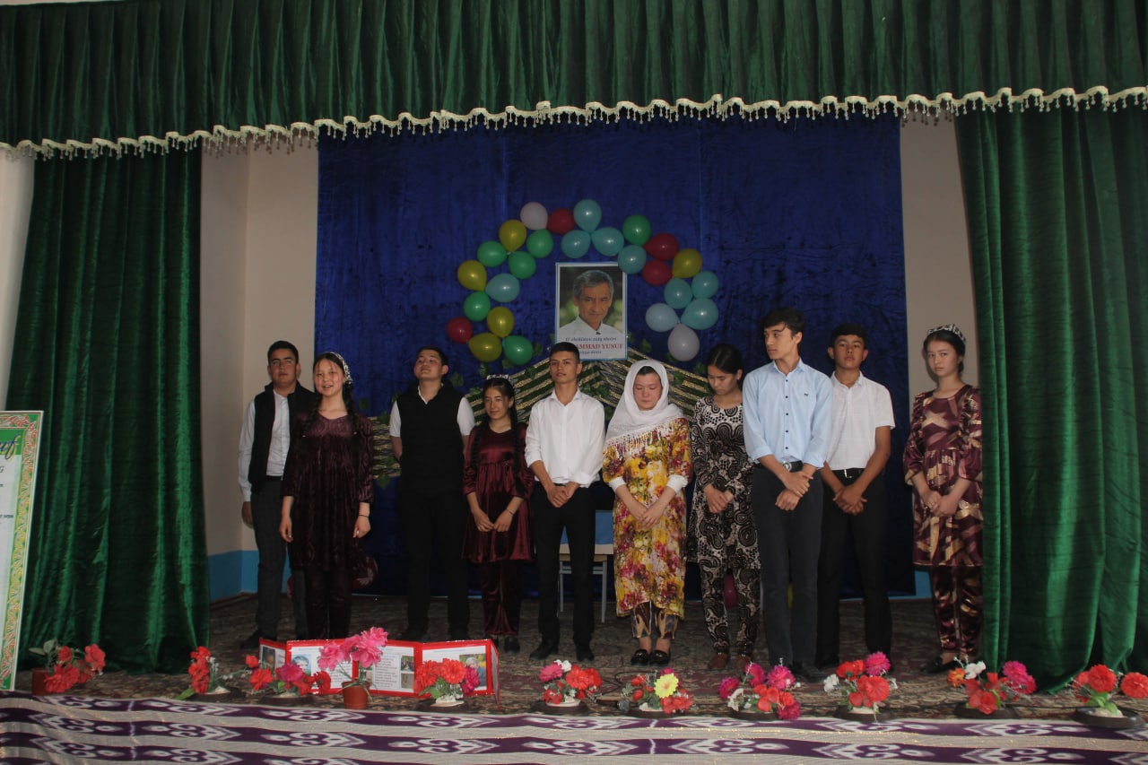 40-SONLI MAKTABDA MUHAMMAD YuSUF TAVALLUDINING 68-YILLIGI KE
