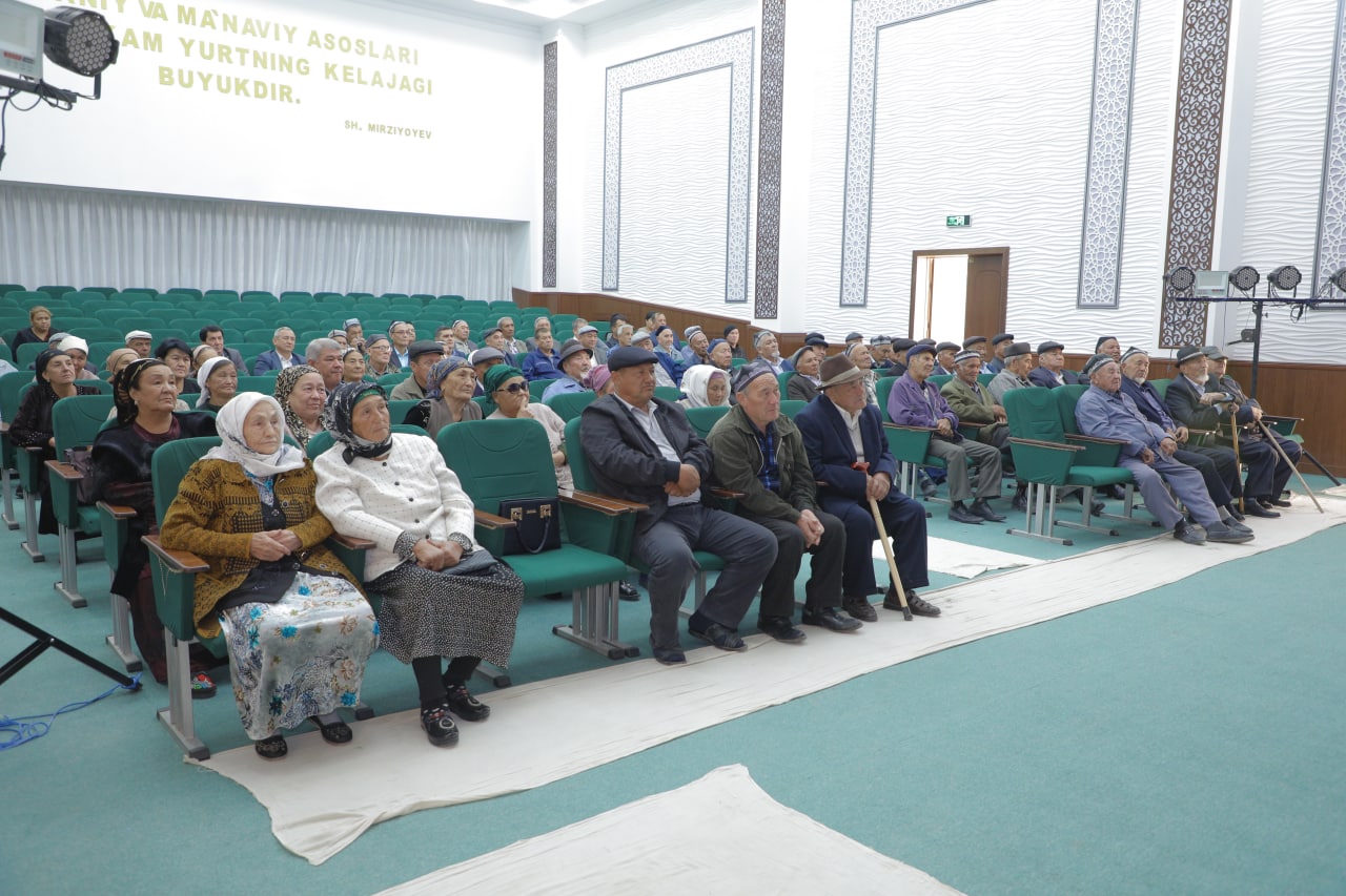НУРОНИЙЛАР УЧУН "ЭҲТИРОМ, ЭЪЗОЗ, ЭЪТИБОР" ДЕБ НОМЛАНГАН КОНЦ