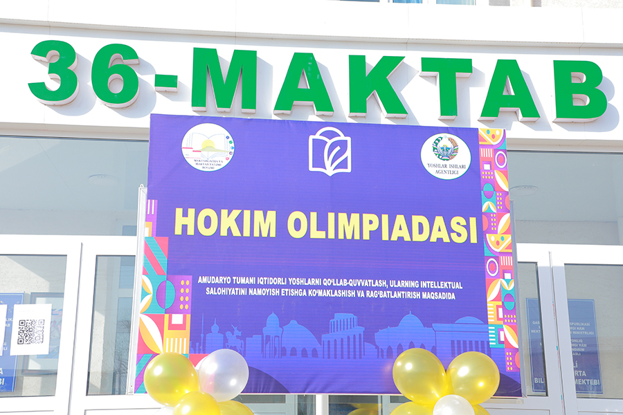 Matematika fani boʻyicha “Hokim olimpiadasi” oʻtkazildi