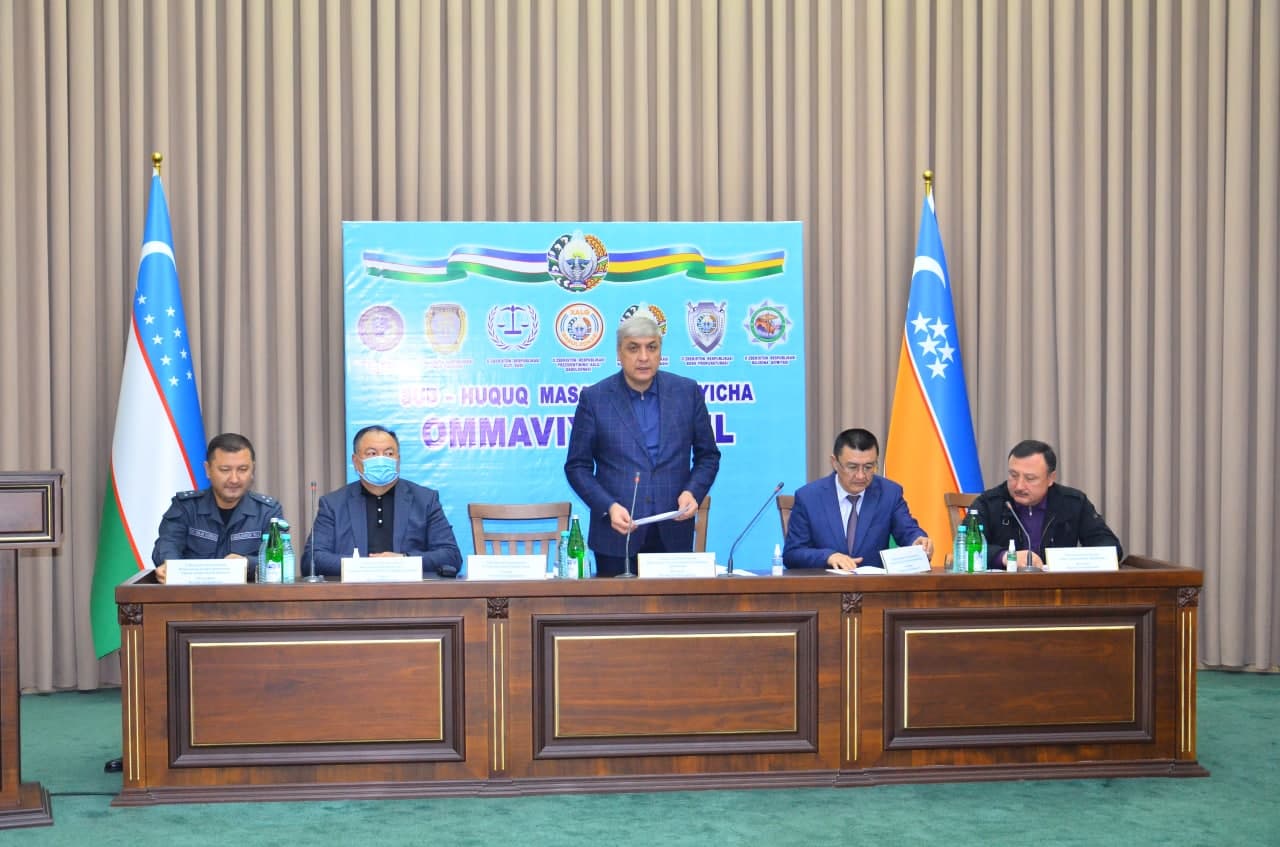 PREZIDENT MASLAHATChISINING BIRINChI OʻRINBOSARI IShTIROKIDA
