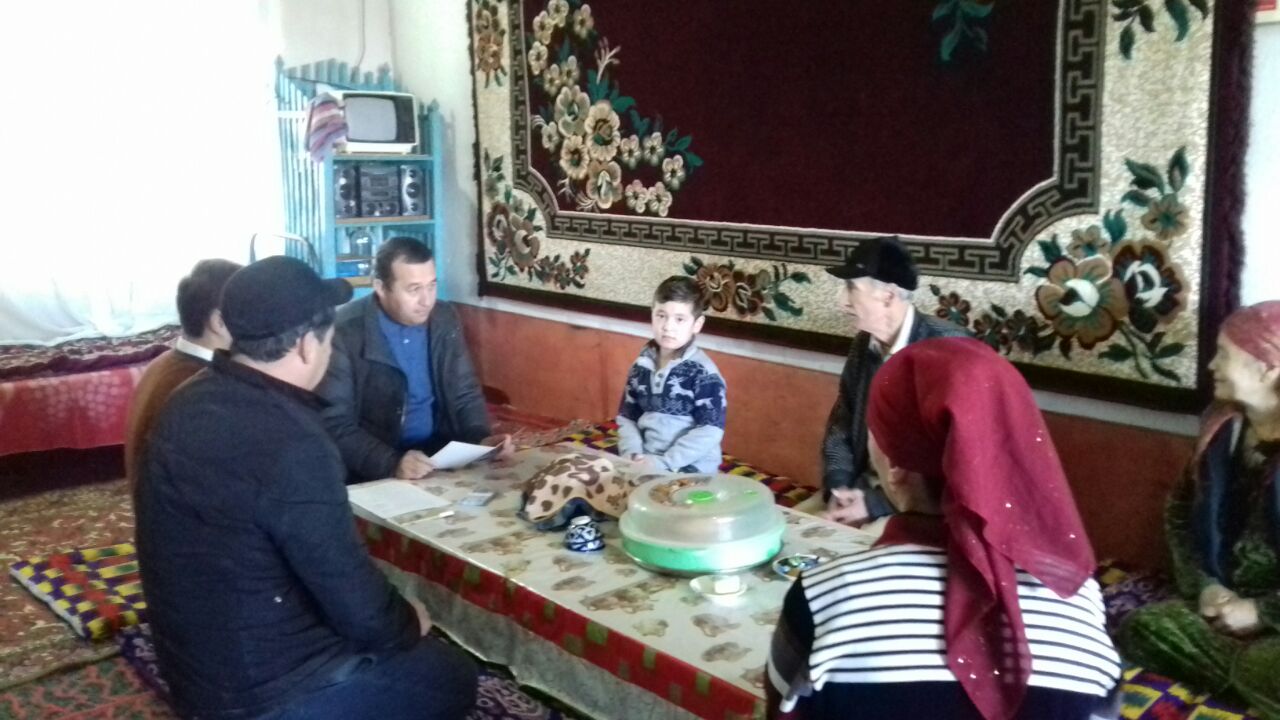 AMUDARYo TUMANIDA HAM BIR MARTALIK MODDIY YoRDAM PULLARI TAR