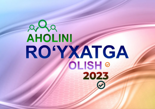 2023 йилда аҳолини рўйхатга олиш тадбири ўтказилади