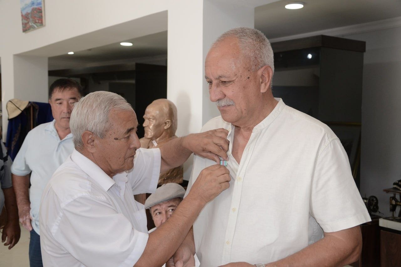 Afgʻon urushi faxriylariga yubiley medallari topshirildi