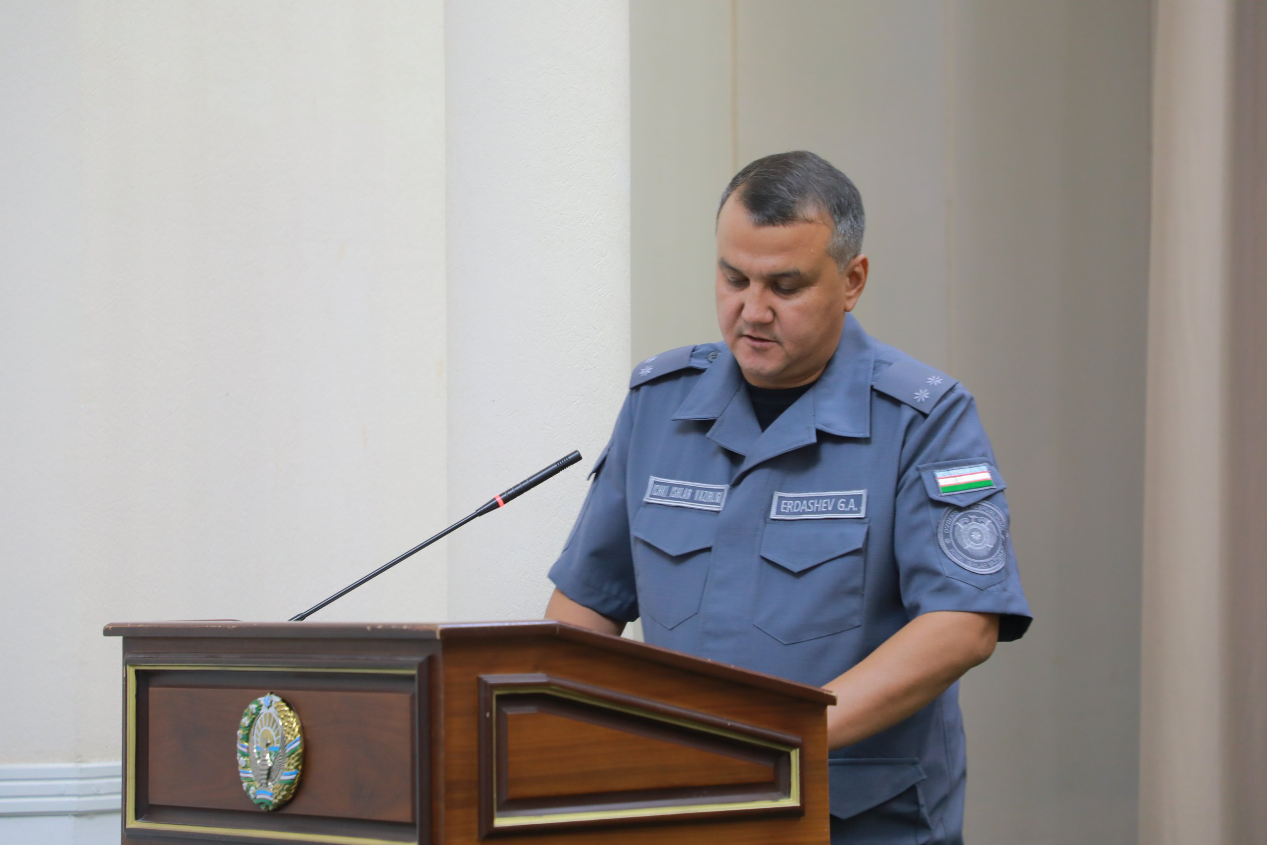 Амударё туманида ҳуқуқни муҳофаза қилувчи органлар фаолияти таҳлил қилинди