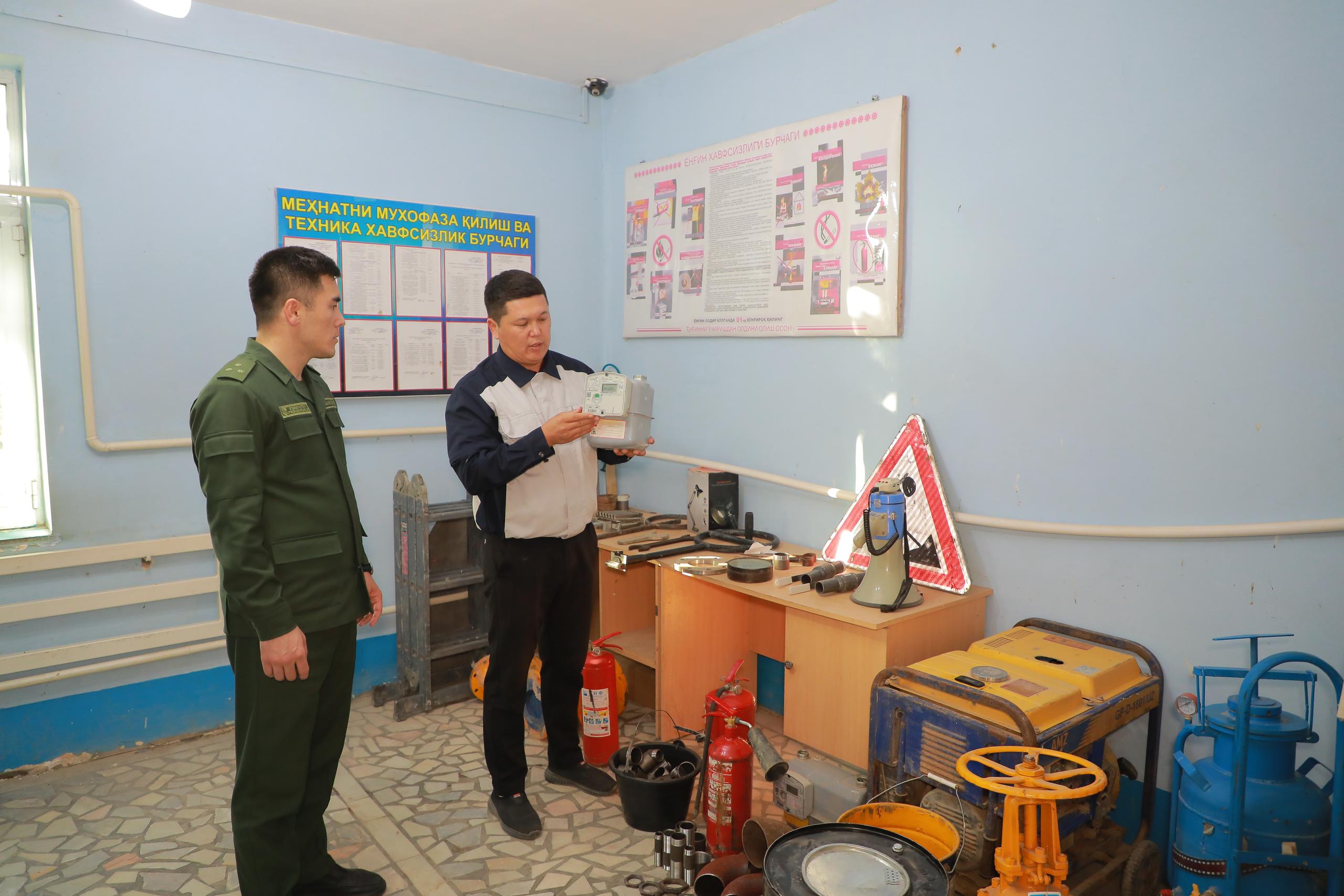 Амударё туманида куз-қиш мавсумига тайёргарлик ҳолати ўрганилди