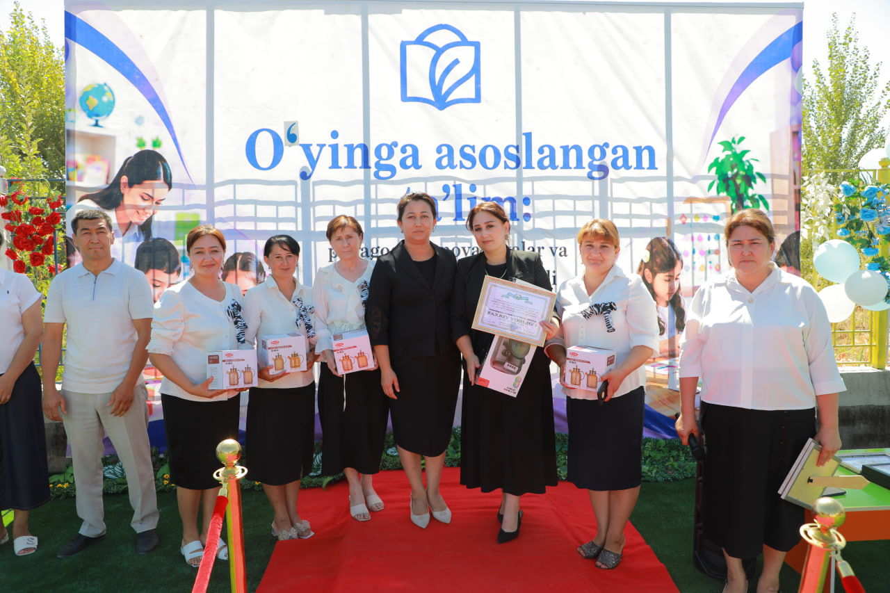 Oʻyinga asoslangan taʼlim: pedagogik innovatsiyalar va didaktik oʻyinlar festivali yuqori saviyada oʻtkazildi