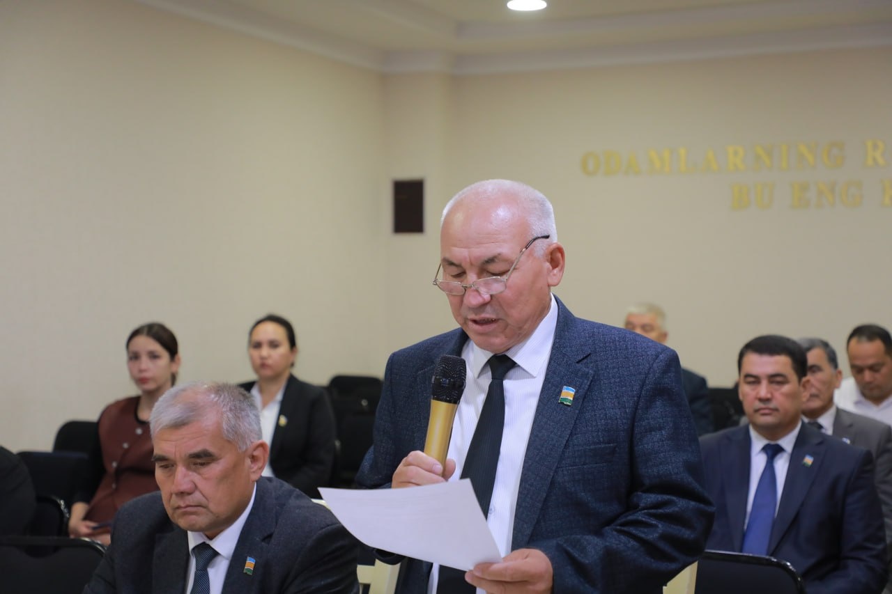 Халқ депутатлари Амударё туман Кенгашининг навбатдаги 24-сессияси ҳақида ахборот
