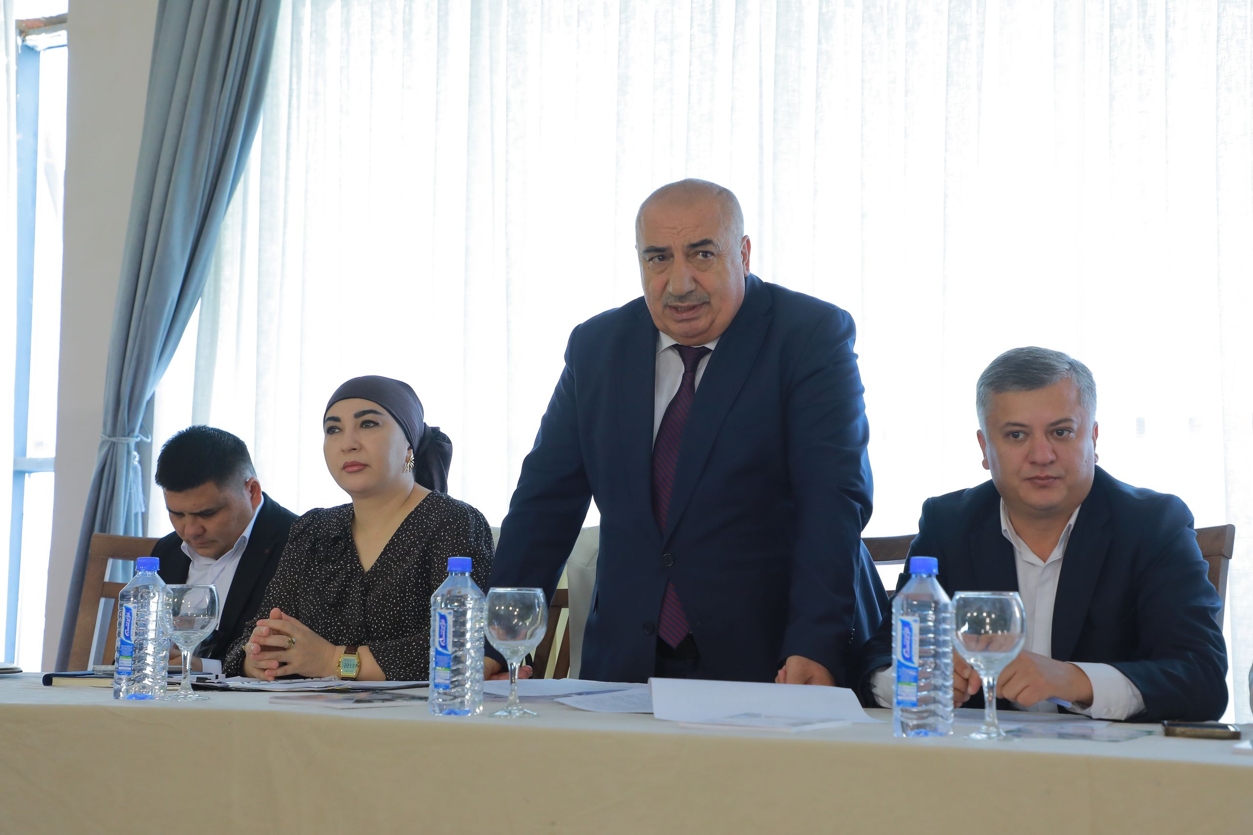 «Yoshlar va qonun» mavzusida seminar-trening oʻtkazildi