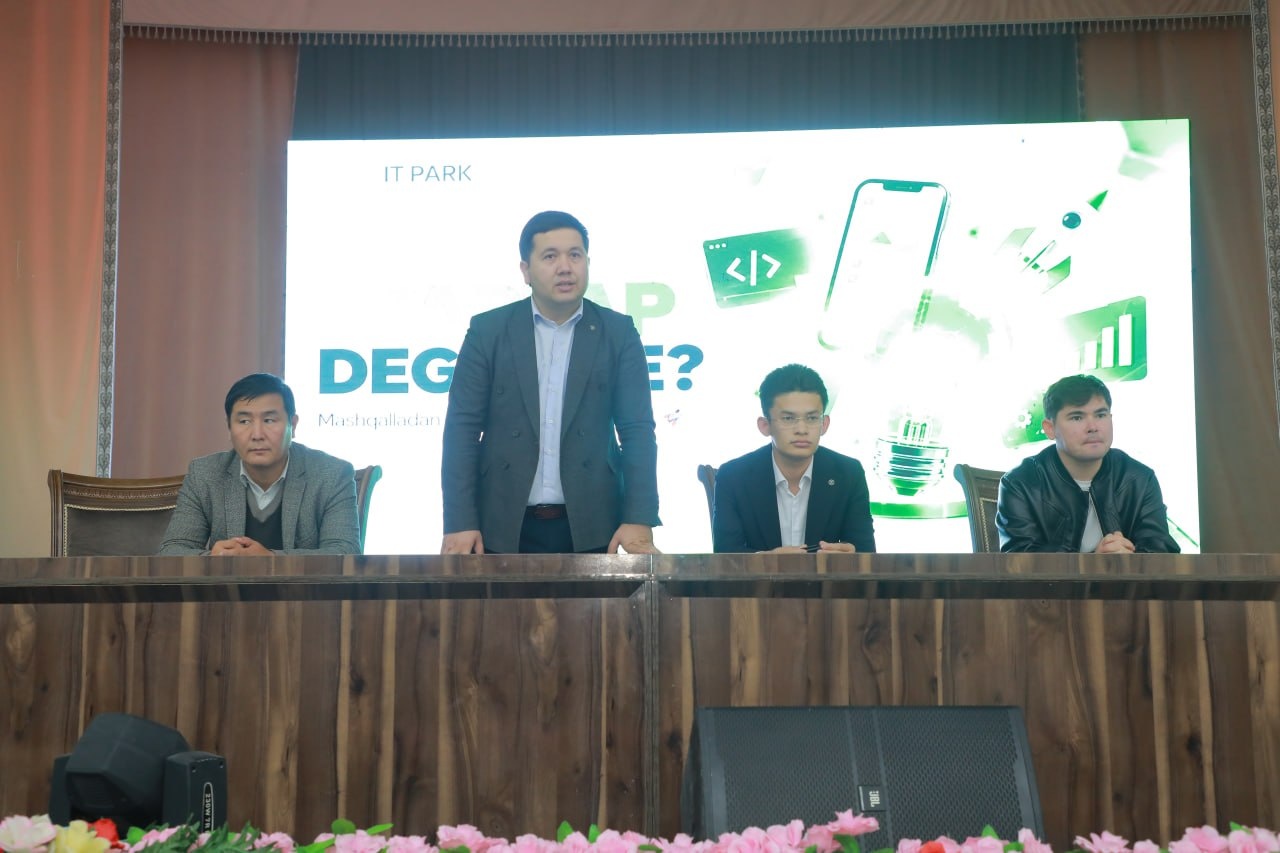 YoShLARNING INNOVATsION GʻOYaLARINI ROʻYoBGA ChIQARISh YOʻLIDA MUHIM QADAM