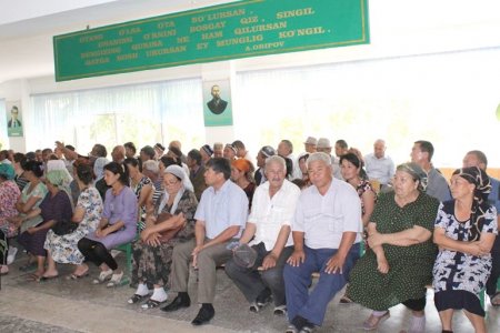 Дўстлик МФЙда вакиллар йиғилиши ўтказилди