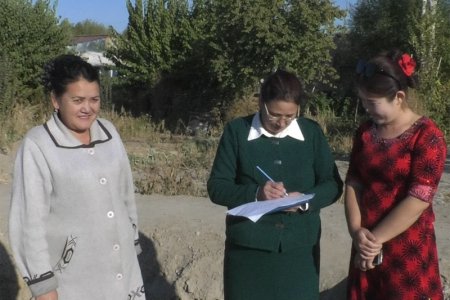 Amudaryoda 4 ta sektorlar shtabi aʼzolari xonadonma-xonadon 