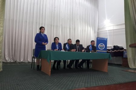“Чордара” маҳалласида депутатлар иштирокида сайёр қабул ўтка