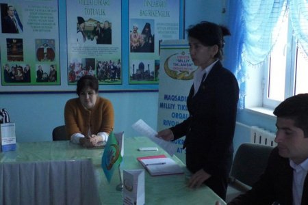 Партия ғояси кенг тарғиб қилинмоқда