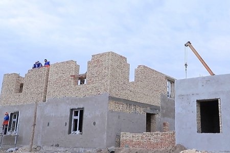 Амударёда 90 ўринли янги МТТ биноси қурилмоқда