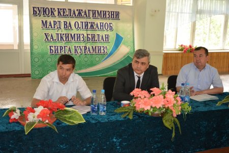 БАНДЛИК ВА МЕҲНАТ МУНОСАБАТЛАPИ ВАЗИPЛИГИ МАСЪУЛЛАPИ МАНҒИТД