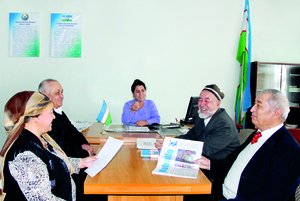 Овул аҳолиси муаммолари ўрганилди
