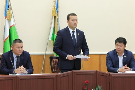Халқ депутатлари Амударё туман Кенгашининг учинчи сессияси т