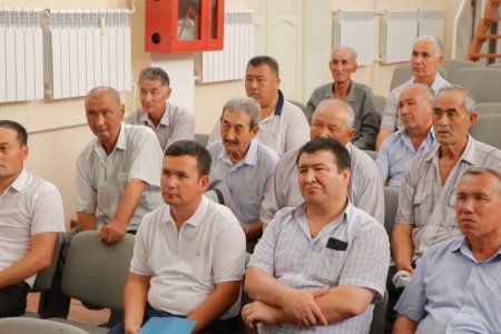 ГИЁҲВАНДЛИККА ҚАPШИ КУPАШ ТАPҒИБОТИГА БАҒИШЛАНГАН ТАДБИP ЎТКАЗИЛДИ