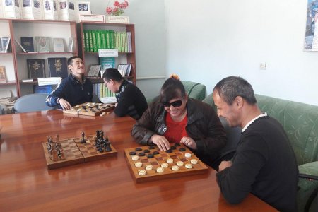 Кўзи ожизлар ўртасида шахмат ва шашка спорт мусобақалари ўтк