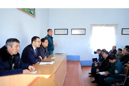 Бешовул маҳалласида жиноятчилик муҳокамасига бағишланган йиғ