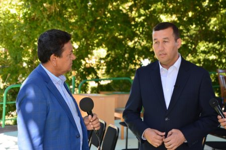 Amudaryo tumani hokimi S.Yoʻldashev "Mahalla" tele